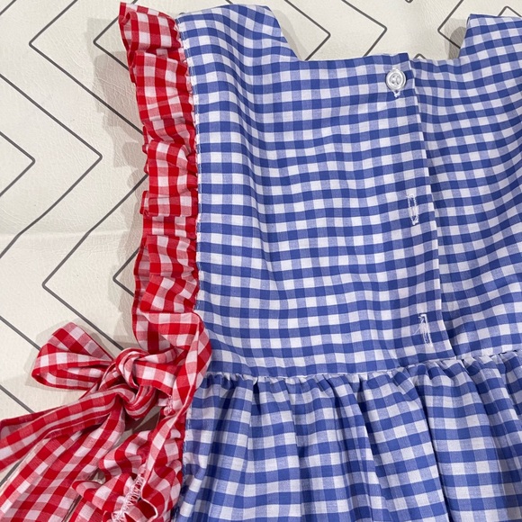 The Bubble Bee Gingham Fourth of July Two Piece Outfit - T - Picture 13 of 16